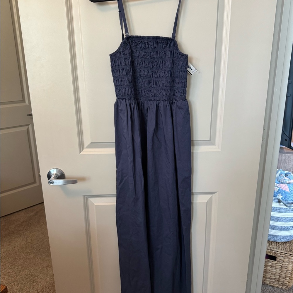 Navy Blue Maxi Dress